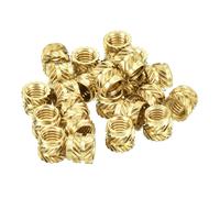 M5 x 6mm L x 7mm OD Dado zigrinato Inserto femmina Dado Inserto 150 pezzi