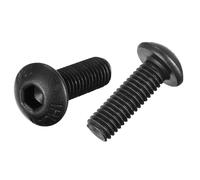 M5x16mm Esagonale Bussola Pulsante Testa Cappuccio Bulloni Viti 100pz