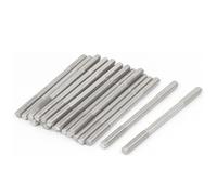 M5x80mm acciaio inox 304 a doppia estremità prigioniero filettato a vite 20pz.
