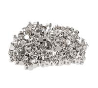 M5x8mm artigianali pelle metallica cinghia chiodo rivetti viti Binding Post 100x