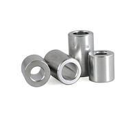 m6 10pcs,thickness 4mm,Guarnizione per boccola in alluminio Guarnizione per rondella piatta in alluminio senza filettatura Distanziatore Standoff
