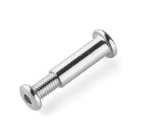 M6 304 Acciaio inossidabile Piatto Esagonale Esagono incassato Testa Mobili Rivetto Connettore Inserto Giunto Manicotto Tappo Dado(105mm)