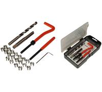 M6 - KIT SET HELICOIL RIPRISTINA RIPARAZIONE RIPARA FILETTI ROVINATI - ELICOIDI