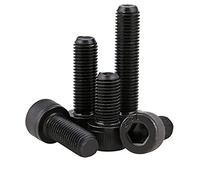 M6-M10 Viti a esagono incassato a esagono incassato con filettatura fine nera DIN912 Bulloni a brugola in acciaio al carbonio di grado 12.9 Passo 0,75/1,0/1,25 mm-M6x0,75x30(5 pezzi)