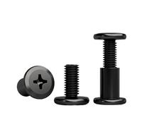 M6 M8 in acciaio al carbonio, rivetto for mobili a testa piatta, inserto for giunto, dadi a testa svasata, vite(M6x12-M6x35(20Pcs))