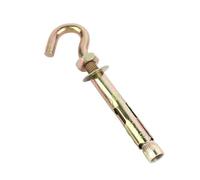 M6 M8 M10 M12 M16 Colore Zinco Acciaio al carbonio Occhio Espansione Gancio Anello Tirare Esplosione Bullone Lampada a sospensione Ganci(Hook,M6x80(10pcs))