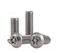 M6 M8 M10 Testa tonda a sei lobi con viti di sicurezza antifurto Bulloni a perno Acciaio inossidabile 304(M10x60mm 5pcs)