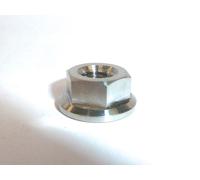 M6 M8 M10X1.25 Titanio Flangiato Dadi Autobloccanti Ti GR5 Bloccaggio Strada MTB
