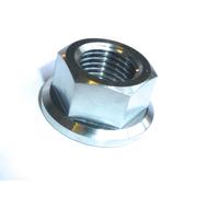 M6 M8 M10X1.25 Titanio Flangiato Dadi Ti GR5 Bloccaggio Road Mountain Bike Gara