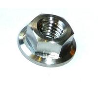 M6 M8 M10X1.25 Titanio Flangiato Dadi Ti GR5 Bloccaggio Road Mountain Bike Gara