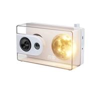 M6 Moonlight Music Box Speaker Supporta La Riproduzione di Schede TF AUX Computer Connection Orologio Trasparente Sound Box B