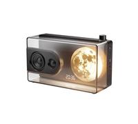 M6 Moonlight Music Box Speaker Supporta La Riproduzione di Schede TF AUX Computer Connection Orologio Trasparente Sound Box A