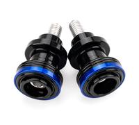 M6 Nottolini Cavalletto Moto Accessori per SR50 RSV4 RS457 RS 457 RSV1000/R RS660 Tuono 660 V4 1100RR Pegaso 650 Tuareg 660 Shiver 750 Nottolini forcellone posteriore per cavalletto alzamoto (Blu)