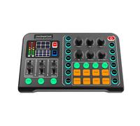 M6 Scheda live Registrazione Podcast Studio musicale Attrezzatura Interfaccia USB for chitarra elettrica Mixer di registrazione,Ultra-preciso