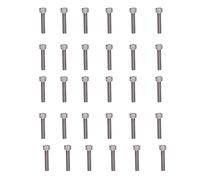 M6 VITE DI CAPPITO DELLA SCOGGIO ESSIMA 304 Acciaio inossidabile A270 Bullone testata set DIN 912 per mobili di riparazione di auto di fissaggio meccanico Produzione 30pcs 30pcs (M6*30)