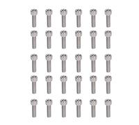 M6 VITE DI CAPPITO DELLA SCOGGIO ESSIMA 304 Acciaio inossidabile A270 Bullone testata set DIN 912 per mobili di riparazione di auto di fissaggio meccanico Produzione 30pcs 30pcs (M6*20)