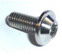 M6 X 10-35mm Bulloni Titanio Profilo Basso Flangia Testa T30 Leggero N Ruggine