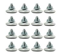 M6 x 15 x 30mm Leveling Feet Adjustable Leveler Protector for Chair Leg 16pz