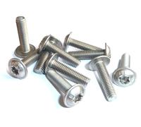 M6 X 16 Torx Flangiato Bottone Testa Acciaio Inox A2 Grado Carenatura Vite Nuovo