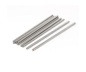 M6 x 180mm 304 Stainless Steel Fully Threaded Rod Bar Studs Fasteners 10 Pcs
