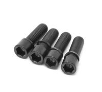 M6 X 20 Ridotto Stretto Diametro Testa Stelo Bullone Vite MTB Strada Pacchi Nero