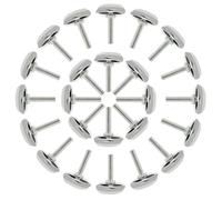 M6 x 25 x 30mm Furniture Leveling Feet Adjustable Leveler for Cabinet Leg 24pz