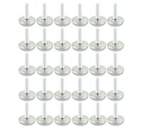 M6 x 25mm filettato armadio mobili sulla vite livellamento piedi 30 pz