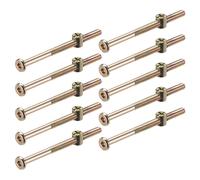 M6 x 80mm bulloni mobili Set Dado vite esagono interno dadi tamburo 20 set