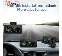 M60 Head Up Display Misuratore di pendenza di velocità KMH MPH Inclinometro GPS digitale Auto M50 HUD Bussola Allarme di velocità eccessiva Accessori fuoristrada