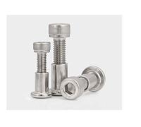 M6M8, vite per stecca a esagono incassato con testa a tazza in acciaio inossidabile 304, combinazione di estremità di collegamento per mobili, bullone per bloccare la vite-M6 * 14 (1 set)