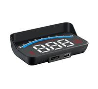 M6S Car Head Up Display Elettronica For Auto KM/h MPH OBD Allarme Di Velocità Eccessiva Allarme Di Sicurezza Parabrezza Display For Proiettore Misuratore Di Giri For Auto Facile Da Installare