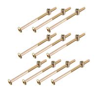 M6x100mm mobili Dado bullone Vite fermo 56.7mm Filetto lungo con canna dadi 10Im