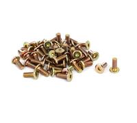 M6x15mm Piatto Testa Esagonale Mobili Esagonali Viti Di Fissaggio Connettore 50x