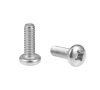 M6x18mm Viti Phillips testa a croce piatta viti bulloni 30pz