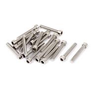 M6x40mm acciaio inossidabile brucola presa testa tazza viti bulloni DIN 912 20Pz