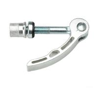 M6x45mm Bike Seatpost Clamp Bolt Quick Release Skewer(m6x50mm silver) | Quick release design, tool-free height adjustment, secure locking, fits most seatposts, easy install
