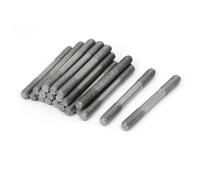 M6x55mm acciaio inox 304 a doppia estremità prigioniero filettato a vite 20pz.