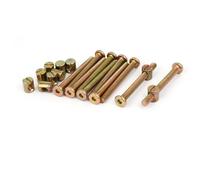 M6x60mm chiave esagonale femmina M6x12mm dado 10 vite cappuccio completa