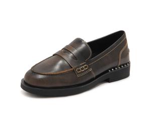 M7501 MOCASSINO DONNA ASH WINONA WOMAN VINTAGE EFFECT LOAFER