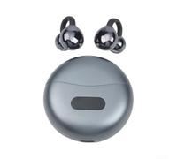 M79 - Auricolari wireless a conduzione ossea 9d per suono e sport, con microfono touch control per gaming, corsa, colore nero