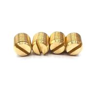 M8* 0,75/M10 *1 Set macchina in rame Vite senza testa Vite di regolazione a una parola/presa a denti fini, 10 pezzi, M8x0,75x50
