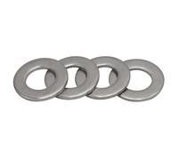 M8*12 * 1 M8*14 * 1 304 Acciaio inossidabile DIN125 Guarnizione sottile Collare Rondella piana liscia 100 pezzi(M8x14x1)