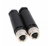 M8 4 Pin Femmina A Codice Presa Industriale Circolare Sensore Connettore Aviazione 8mm Impermeabile IP67 Connettore 2PCS