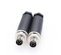 M8 5 Pin Maschio B Codice Spina Industriale Sensore Connettore Circolare Aviazione 8mm Impermeabile IP67