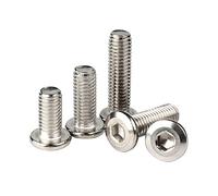 M8,85mm,10pcs 304 Acciaio inossidabile Grande esagono esagono esagonale Allen Allen Vite Mobili Mobili Connettore a vite Bullone