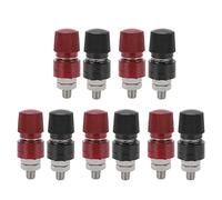 M8 Binding Post 5Set Connettore terminale in ottone placcato per inverter per saldatrici con conduttore e guscio in ottone ad alta purezza per apparecchiature industriali