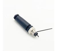 M8 connettore a 4 poli, M8 4 pin maschio installabile in loco 8mm IP67 impermeabile connettore circolare industriale collegamento a vite non schermato per uso esterno 60V 4A AC/DC