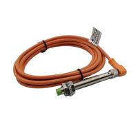 M8 Inductive Proximity Switch PNP 2MM Detection Distance NO/NC 3Wire Cylinder With bend Sensor Connector 90 Degree 2M Plugs(PNP NO)