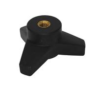 M8 M10 M12 M16 Filettatura femmina 63mm 80mm 100mm Diametro testa triangolare Vite sul foro passante Impugnatura Manopola di serraggio Dado ad alette ( Color : 63mm Head Diameter , Size : 1Piece M8 )