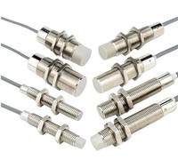 M8 M12 M16 M18 M30 Capacitive Sensor Proximity Switch Metal Non Body Detect PNP NPN NO NC 1mm 2mm 3mm 4mm Waterpro(M30,HIGH HEAD_NPN NC_1MM)